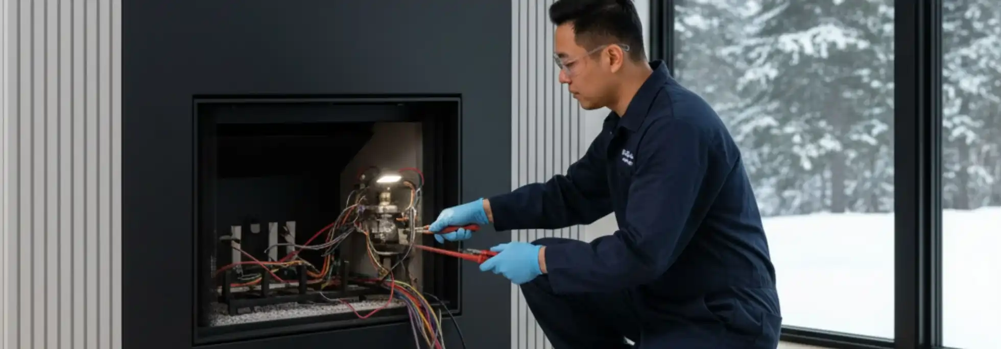  Gas Fireplace Repair - HVAC Bolton
