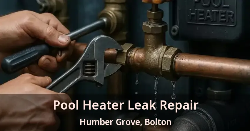 Pool Heater Leak Repair Humber Grove, Bolton - ON